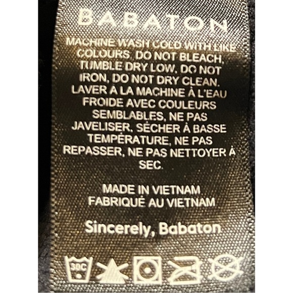 Babaton Black Shapelace Textured Long Sleeve Bodysuit Women’s Size M - Picture 2 of 11